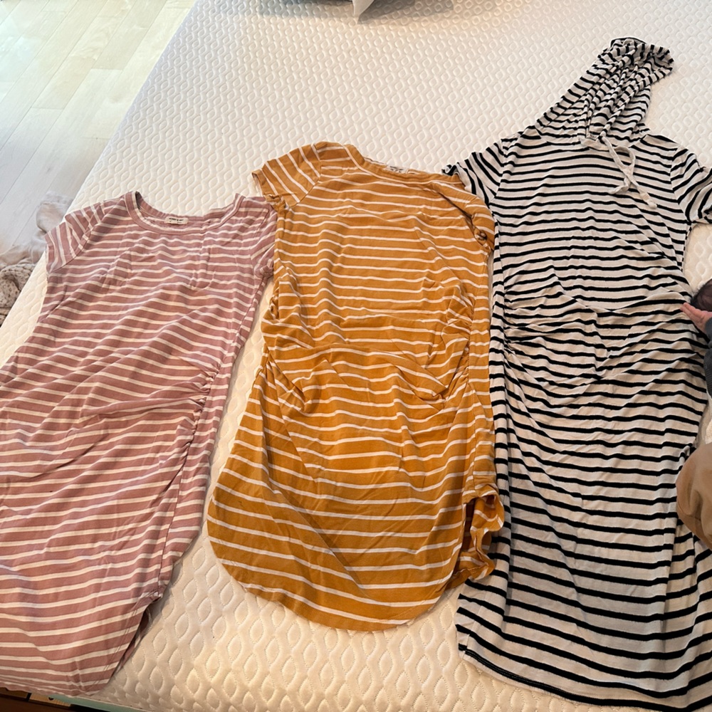 Heart & Hips Maternity Mini Dresses